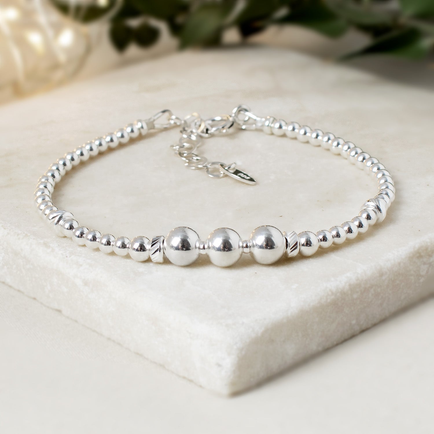 Sterling Silver 8 sale Inch Long Ball Bracelet